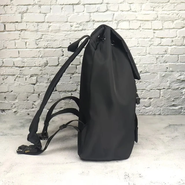 Fashion Street 1017 ALYX 9SM Backpack Side Zipper Black