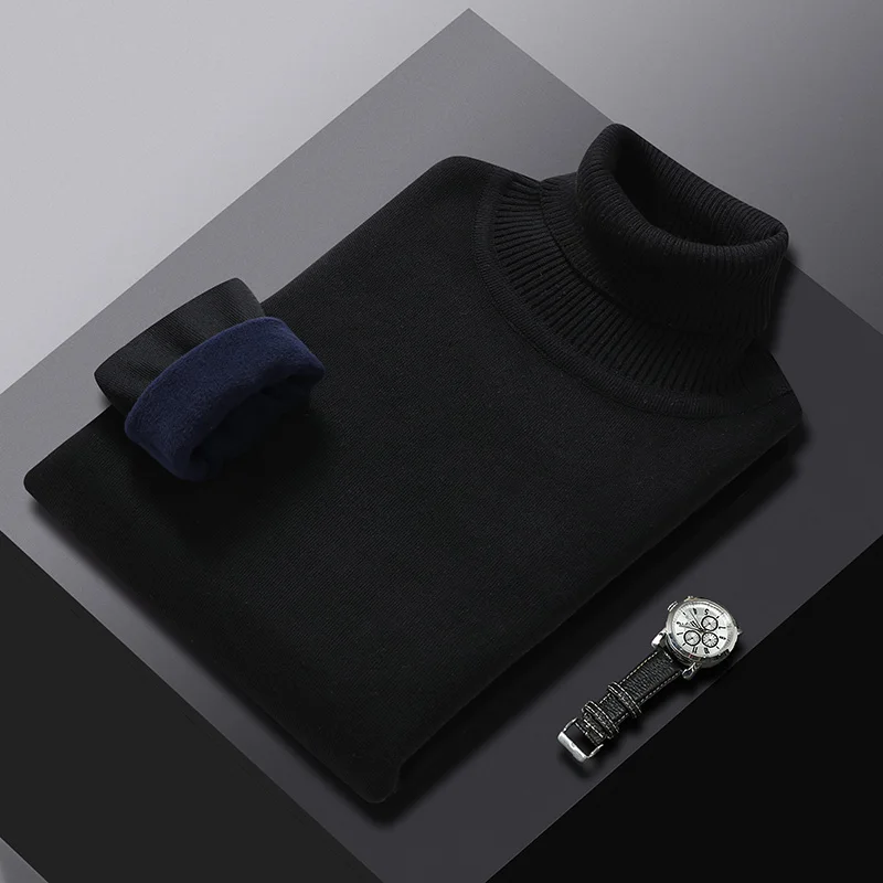 Sweaters men 2023 Winter new style mens thick warm sweater men youth O-neck sweaters autumn Men\'s wool pullovers size M-5XL