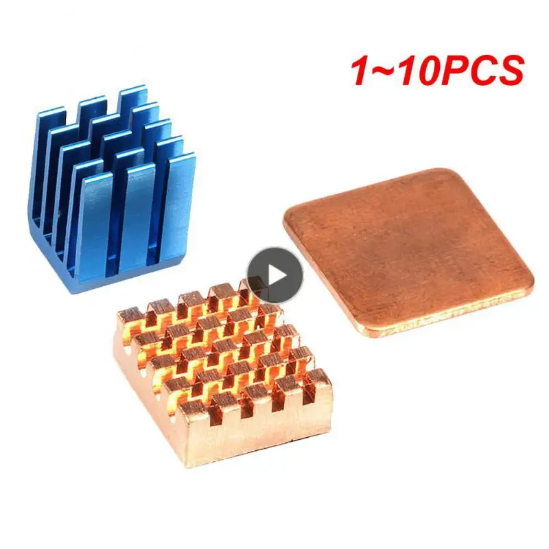 

1~10PCS High Quality Raspberry Pi 3 Model B Heat Sink 2 Cooper and 1 Aluminum Radiator Heatsink for Raspberry Pi 3B+ / 3