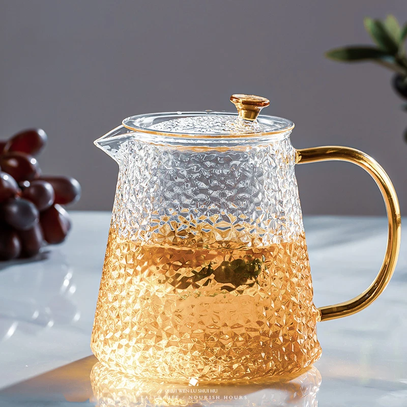 Heat Resistant Glass Tea Pot Chinese Kung Fu Tea Puer Kettle GIANXI Convenient Glass Teapot glass teapot glass tea pot tea pot