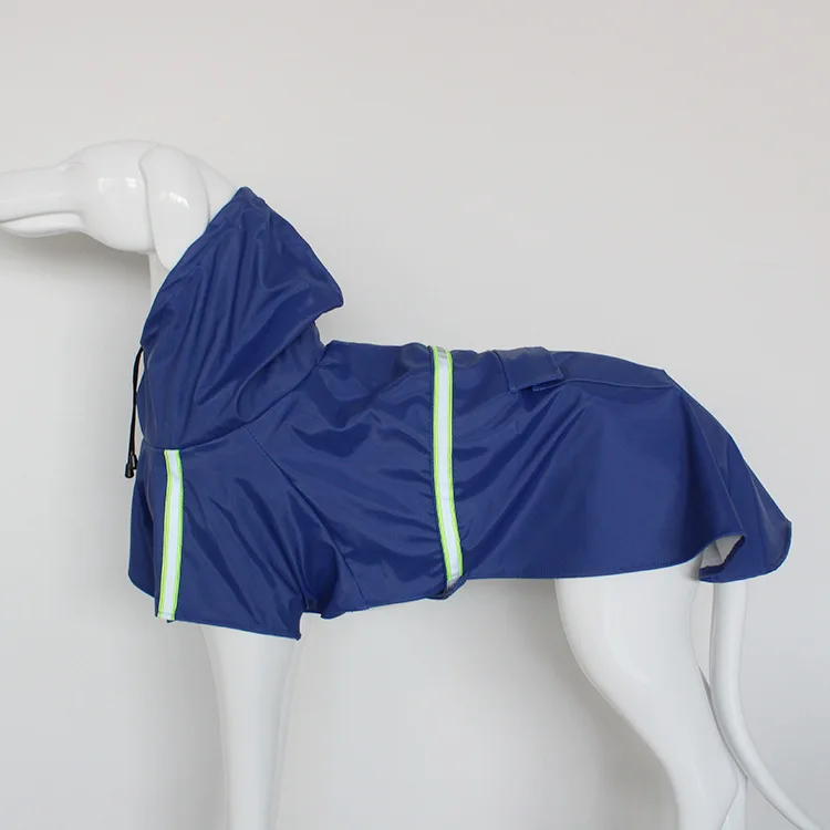 thumbnail image 1 of Chubasqueros reflectantes para perros pequeños y grandes, chaqueta impermeable, ropa transpirable de moda para exteriores, tallas S a 5XL, 1 of 5