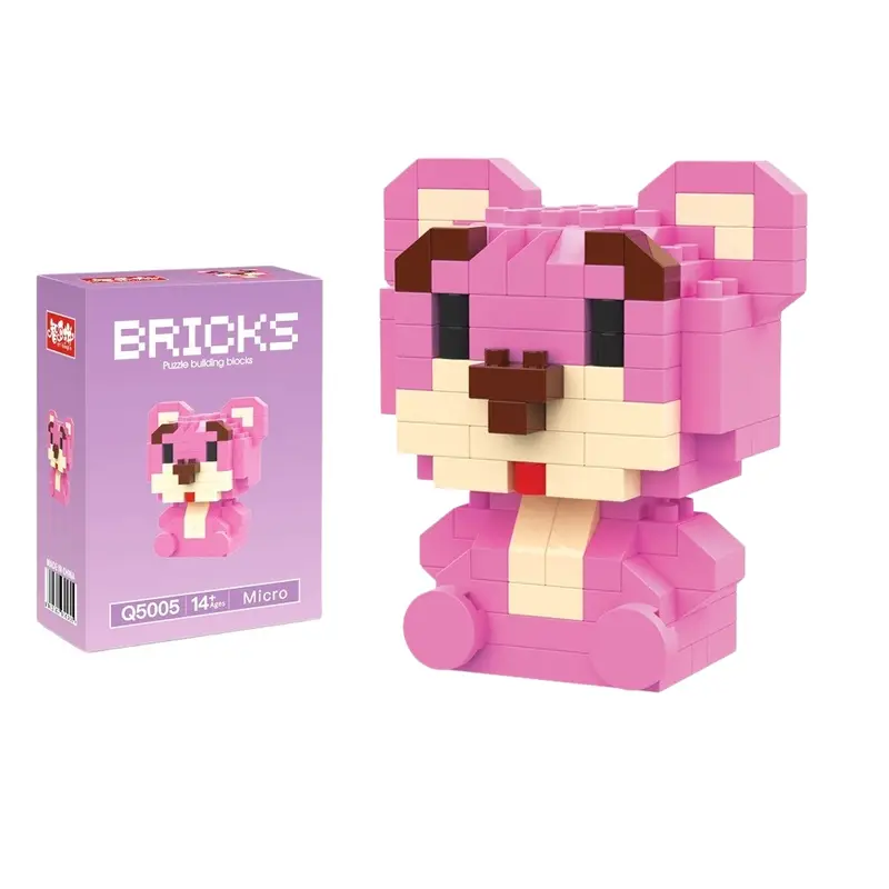 Disney 214 style Winnie LinaBell StellaLou Building Blocks Princess Cartoon Figrues Bricks Children's Assembly Toys Model Gift - Image 60