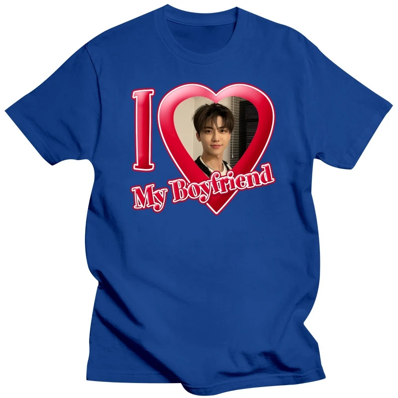 Футболка в стиле поп-певицы I Love My Jaemin, летняя повседневная футболка унисекс с коротким рукавом и круглым вырезом, 100% хлопок, европейский размер