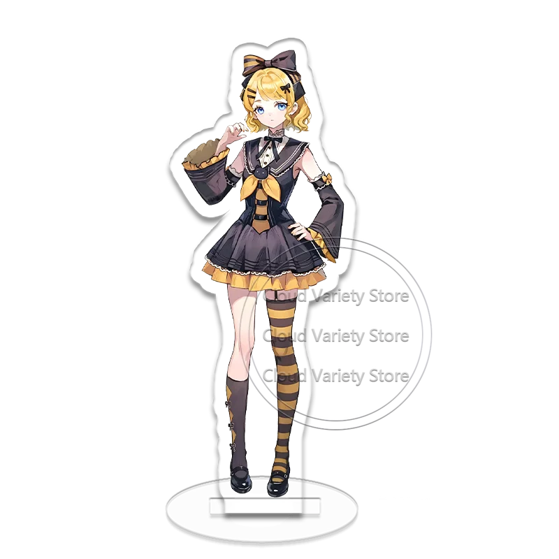 Kawaii Vocaloid Character Desktop Ornaments - Cute Student Figure Birthday Gift Collection