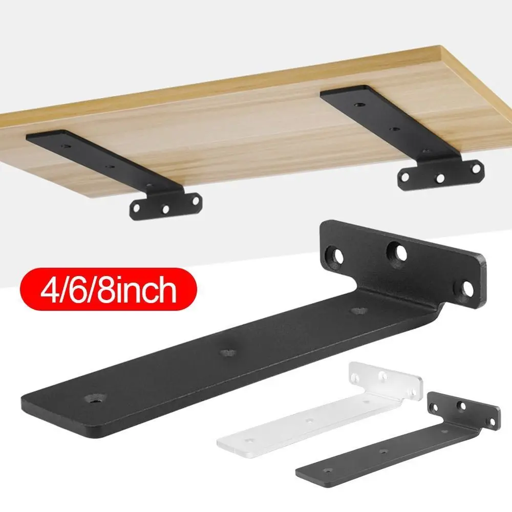 Concealed Shelf Support Wall Mounted Furniture Holder Holder Hardware Right Angle Bracket Desk Shelf