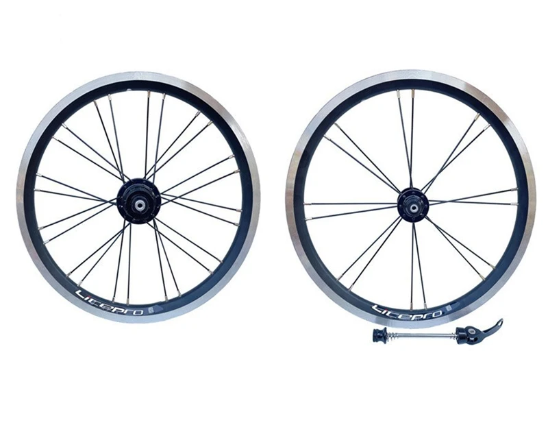 ホイール 16インチ(305) Litepro リア Litepro 16インチ折りたたみ自転車シフトスピードホイールセット
