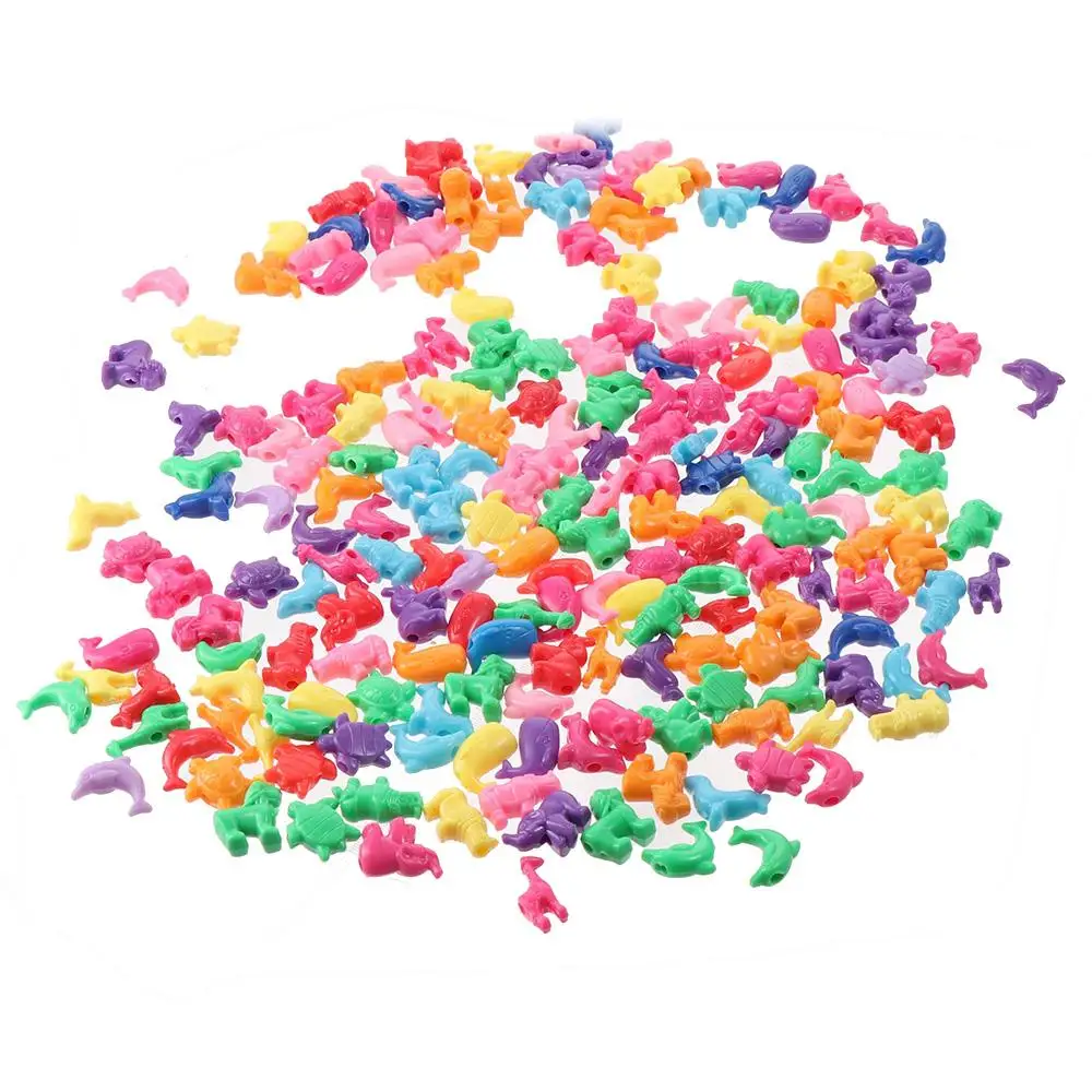 

Пластиковые Бусины, бусины в виде животных, изготовление браслетов, смешанные цвета, морские животные, земля, животные, изготовление ювелирных изделий