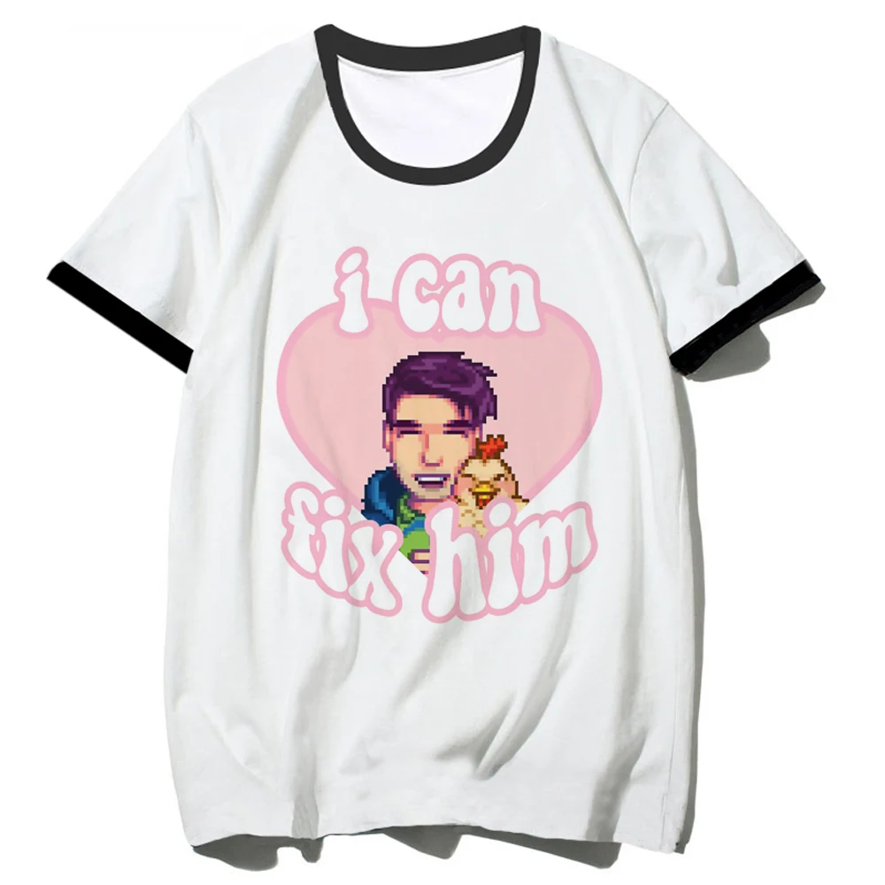 Stardew Valley Tshirt Donna Graphic Y2K Designer T-Shirt Girl Manga Designer Clothes