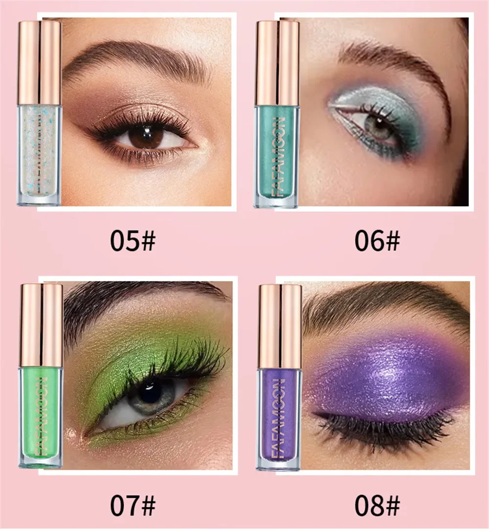 Liquid Eyeshadow Purple Matte And Metallic Shimmer Long Lasting_voghion.com