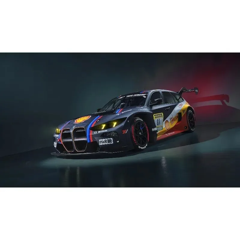 MY 1:64 M4 GT3 M3 투어링 GT3 24H 다이캐스트 자동차 모델