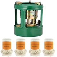 Kerosene Stove Iron Cooking Stove Core Portable Mini Camping Stove 8 Wicks Multipurpose Camping Equipment for Picnic Hiking Tool