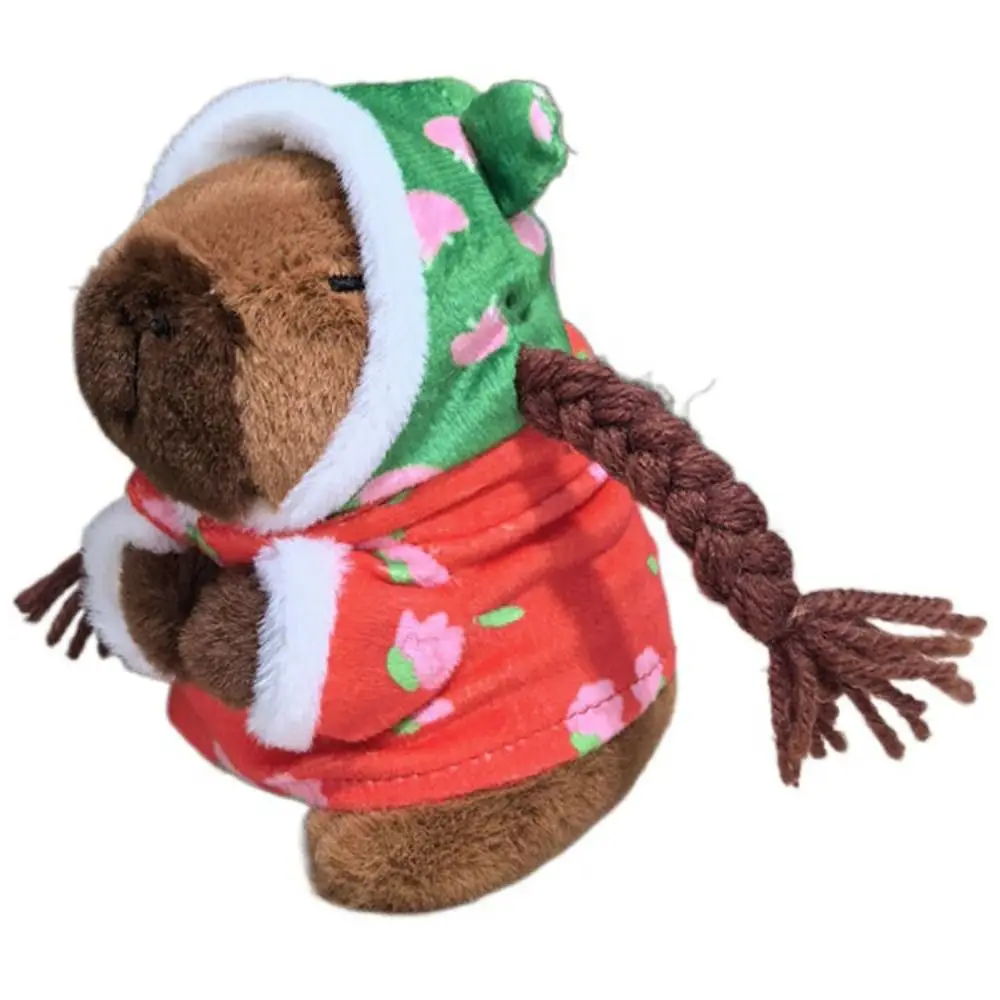 thumbnail image 1 of Peluche de capibara suave con alas, muñeco de simulación de tamaño pequeño, animales de peluche, sudadera con capucha, juguete esponjoso de anime para regalo de niño, 1 of 5