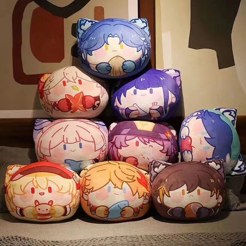 

10/30CM Genshin Slime Pillow Genshin Impact Plush Toy Cushion Pendant Kawaii Game Stuffed Original God Cosplay Fans for Kid Gift