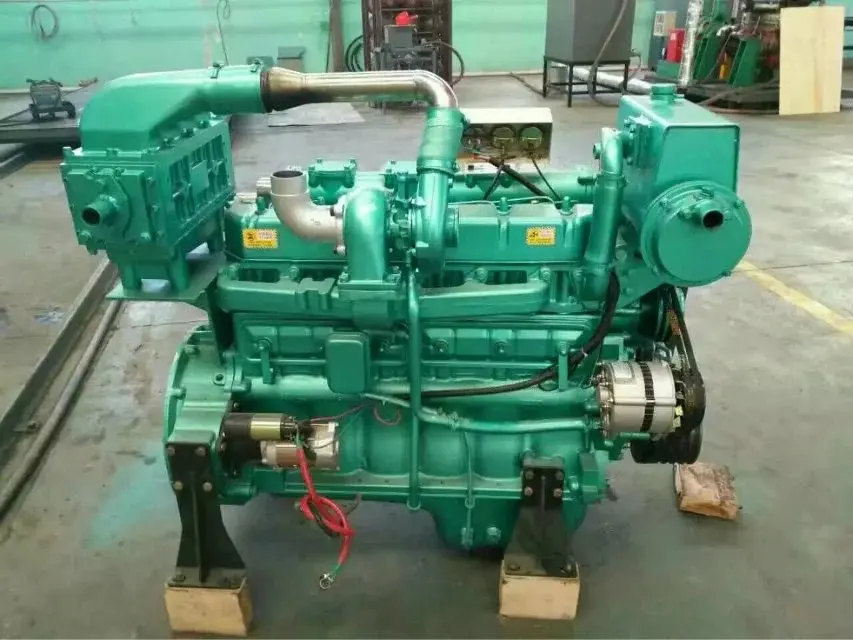 China supplier R6105IZLC marine diesel engine 132kw/1500rmp 140kw/2000rmp ship diesel engine for marine diesel generator power