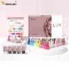 VIP5 Venalisa Nail Gel Polish Kit HEMA FREE Jelly Pink Nude Color Sparkle Gel Varnish Self Leveling Gel Nail Varnish Whole Set 1