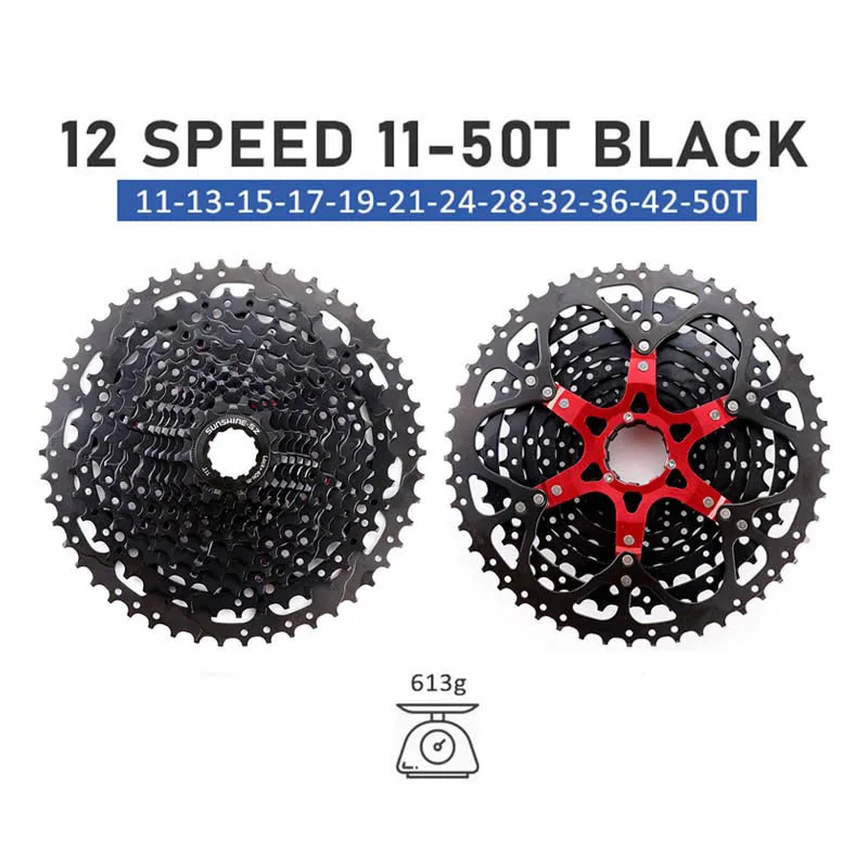 Shimano Deore M6100 1x12 Groupset M6100 Derailleurs MTB Mountain Bike 12S Shift Lever Chain Sunshine HG Cassette 52T 50T 46T 12V