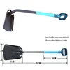 Portable Folding Snow Shovel with Extendable Aluminum Handle, Emergency Ice Removal Shovel Retractable for Car, Outdoor, Camping 4