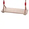 Wooden Hanging Swings Seat with 180cm Length Adjustable Rope, Swing Seat Replacement Swing Set Accessories 4