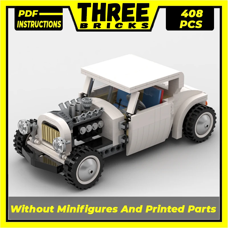

Technical Moc Bricks Classic Car Model Vintage Supercar Modular Building Blocks Gifts Toys For Children DIY Sets Assembling