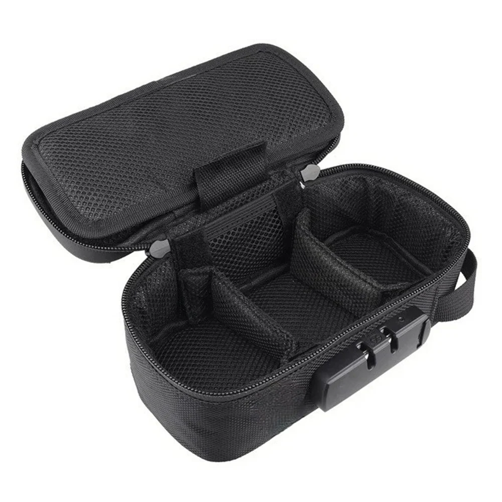 Odor Smell Proof Smoking Pipe Bag Combination Lock Container Case Outdoor Travel Gift