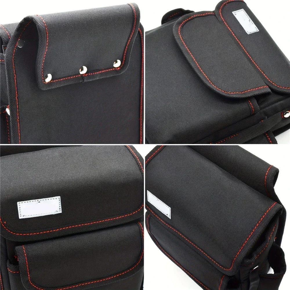 Multi-Pockets Tool Bag 1680D Oxford Cloth Hammer Pliers Holder Hand Tools Organizer for Electrician Tools Belt Work Pouch 3