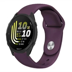 Versatile Silicone Replacement Strap - Forerunner 970 (Deep purple)
