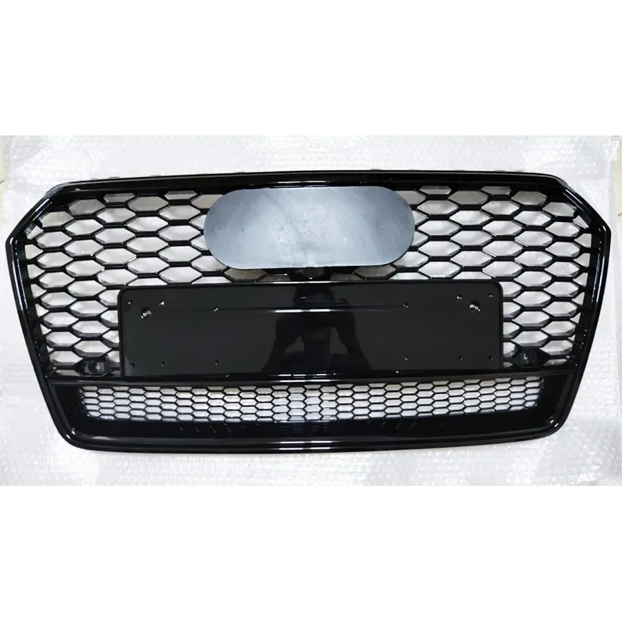 

Front Bumper Grill Center Grille for Audi A7/S7 2016 2017 2018 (Refit for RS7 Style) For RS7 Grill