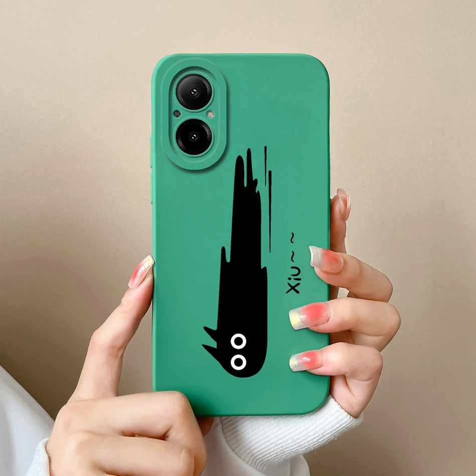 Cool Sweet Soft Liquid Silicone High-Quality Anti-Drop Phone Case - Back Cover Protection