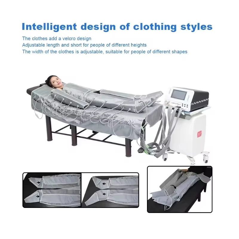 New 3 in 1 pressotherapy 2025 professional Lymphatic Drainage Machine weight loss Machine 11 5
