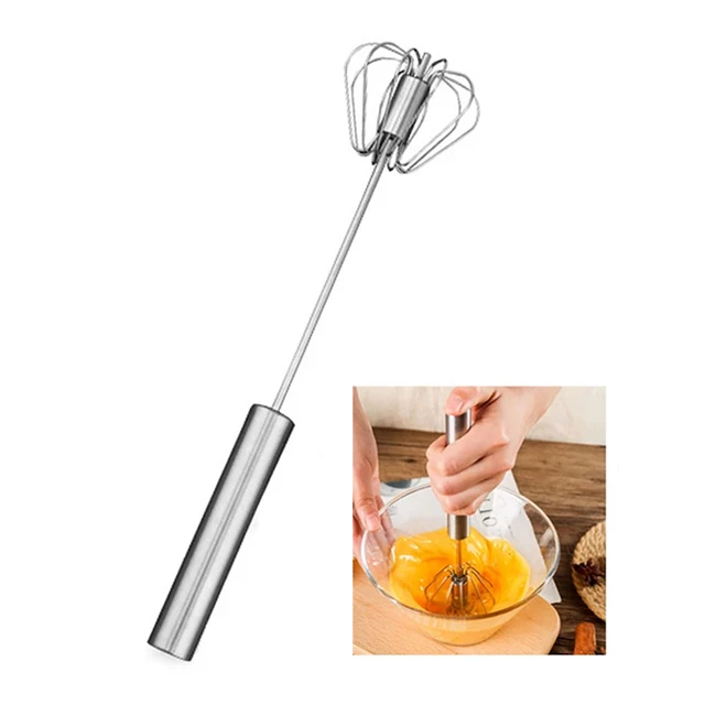 304 Stainless Steel Kitchen Accessories  Semi Automatic Mixer Egg Beater  Manual - Egg Tools - Aliexpress