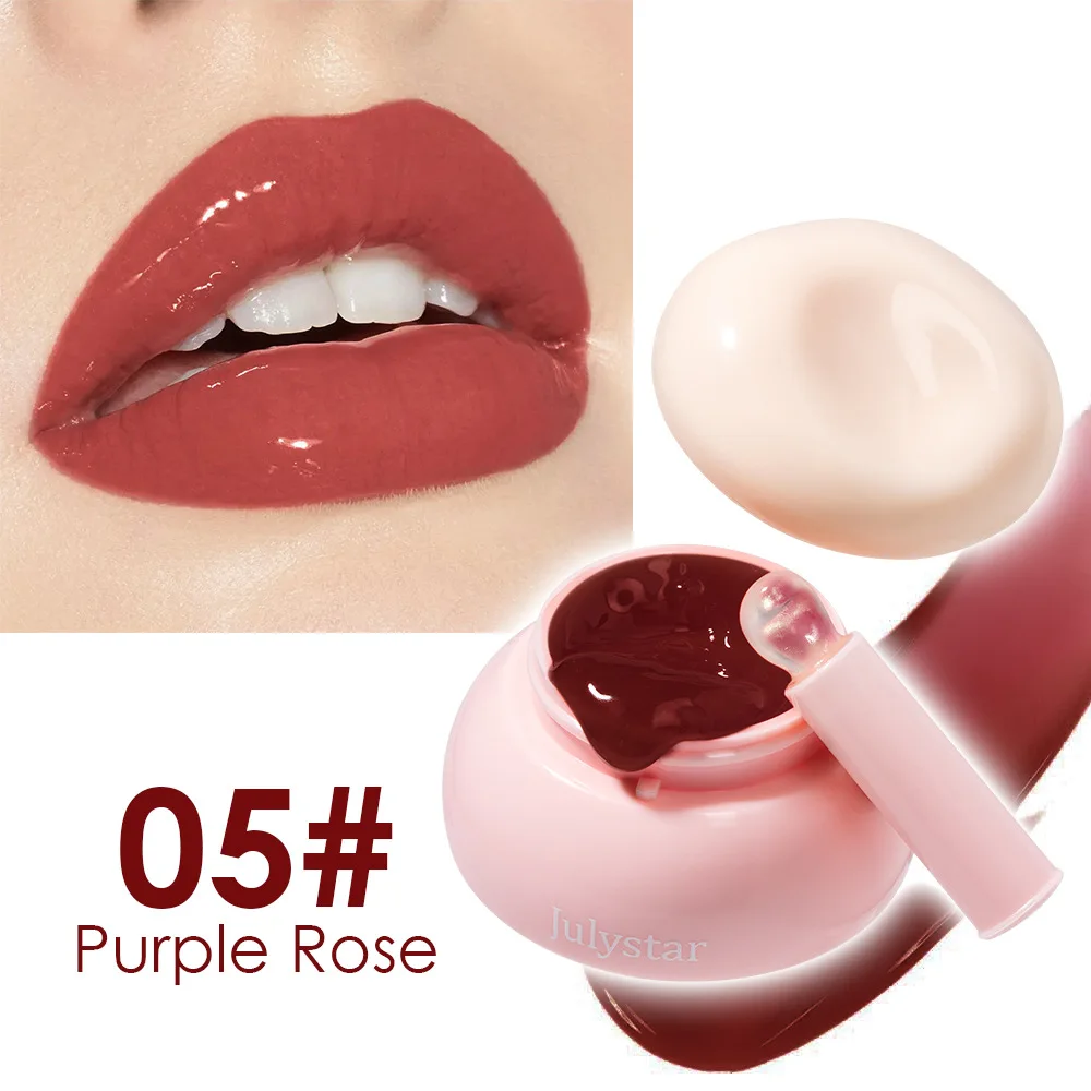 Hydraterende spiegelglans lipgloss en blush voor wangen set_voghion.com