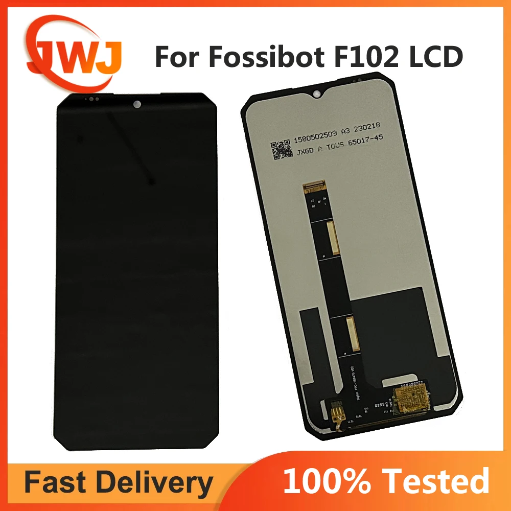 

100% протестирован для Fossibot F102 ЖК-дисплей сенсорный экран в сборе Замена 6,58 "Android 13 для fossibot f 102 ЖК-дисплей + клей
