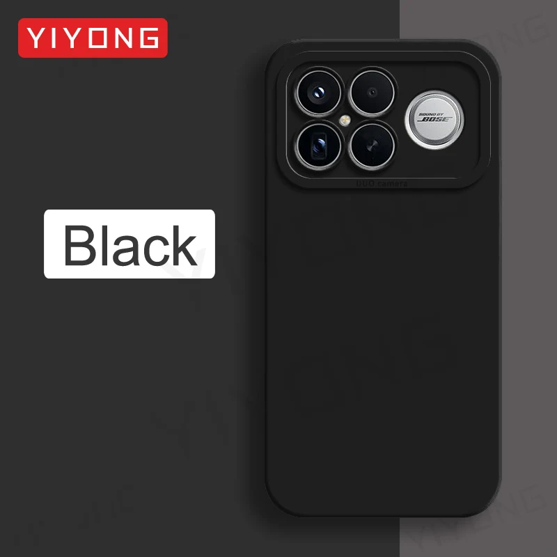 Silky Feel Liquid Silicone Soft Phone Case by YIYONG