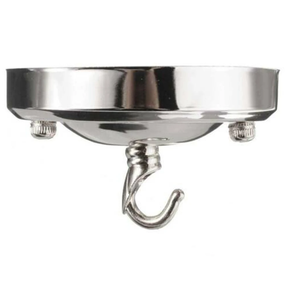 Ceiling Plate Holder Vintage Lamp Base Hook Plate Light Fitting Chandelier Decoration Hanger Pendant Lamp Parts