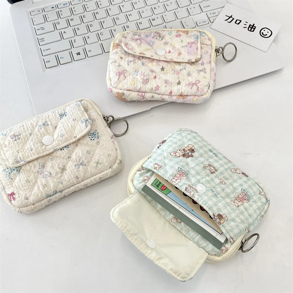 Cute Cartoon Small Travel Cosmetic Lipstick Earphone Card Portable Storage Bag Purse Women Gift Pouch In Make up Bags Organizer