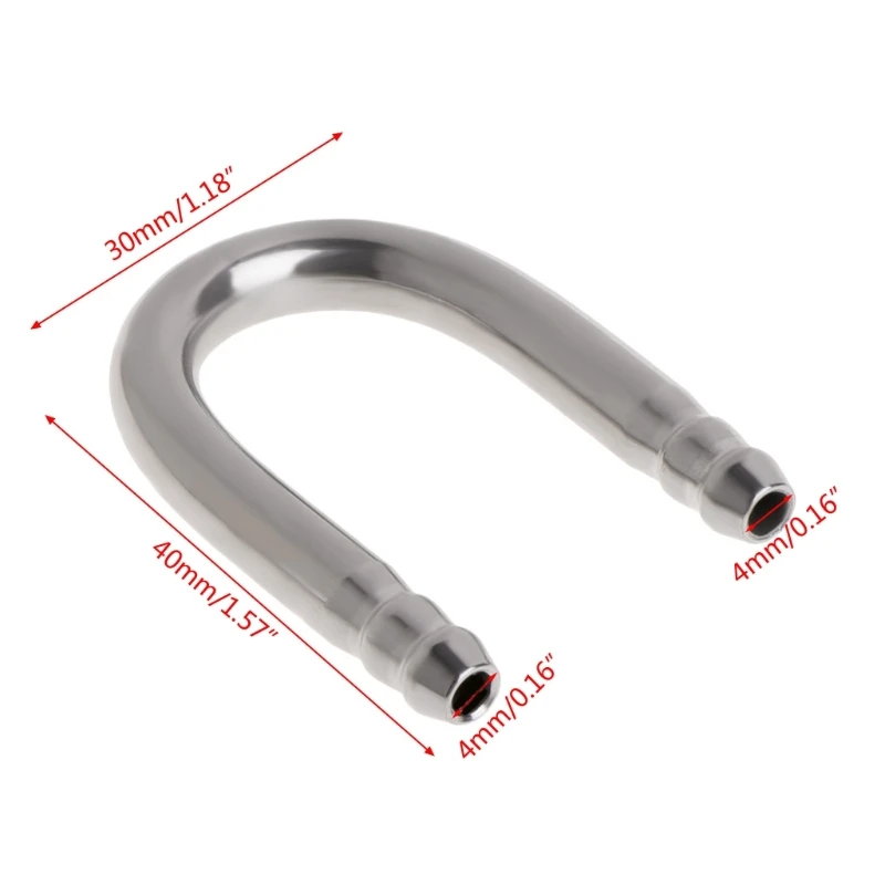 Aquarium Accessories Stainless Steel Tube U Shape Pipe Oxygen Diffuser Kit for Fish Tank and Hydroponic Co2
