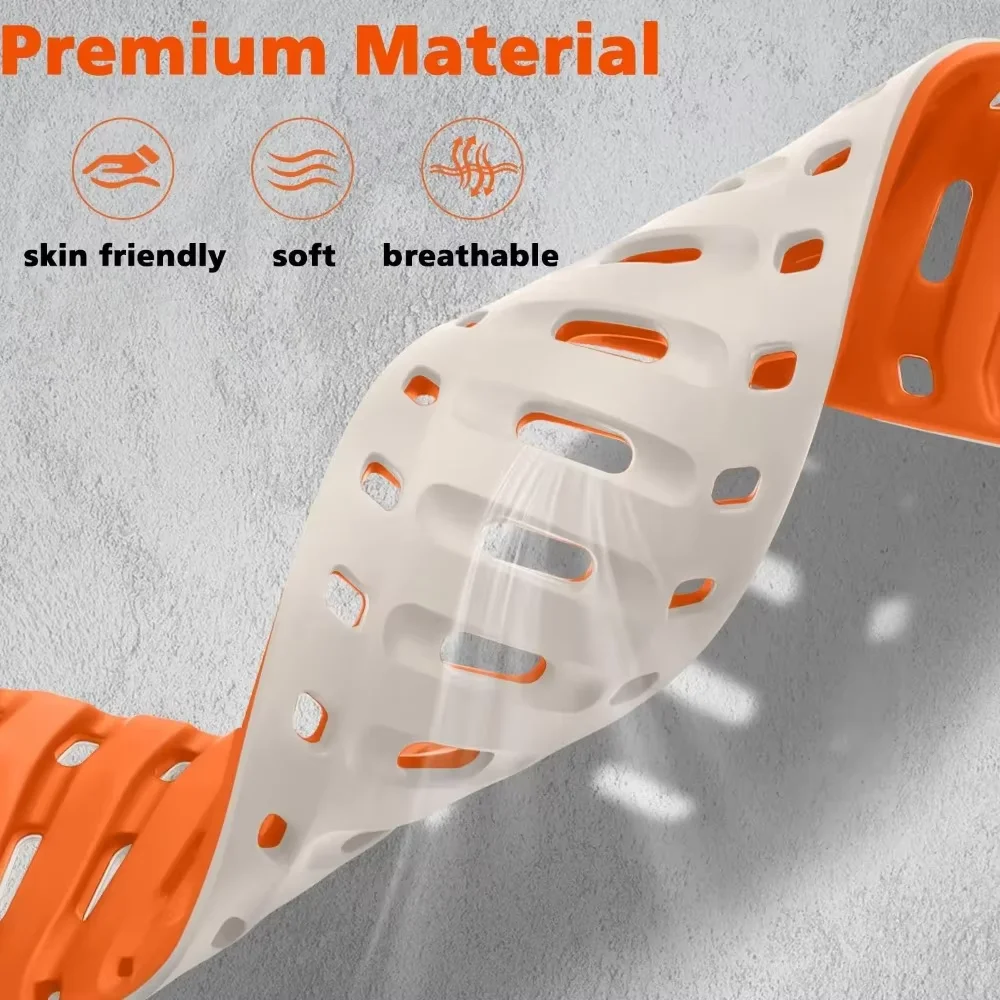 Silicone Magnetic Strap 22mm Band Bracelet