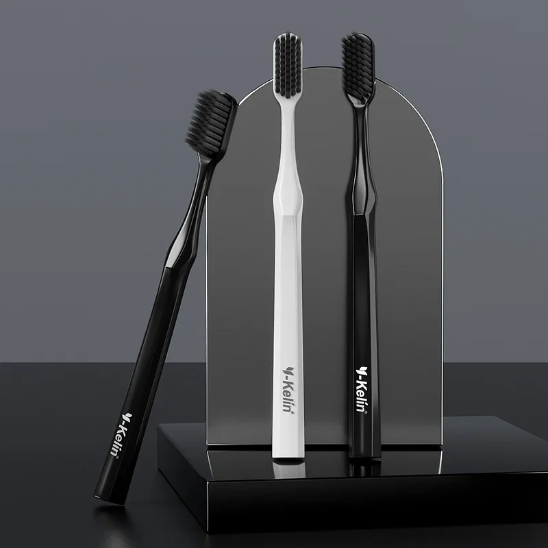 Y-Kelin Extra Hard And Adult Cleaning Set For Men's Small And Medium Bristle Toothbrushes, Designed For Household Use
