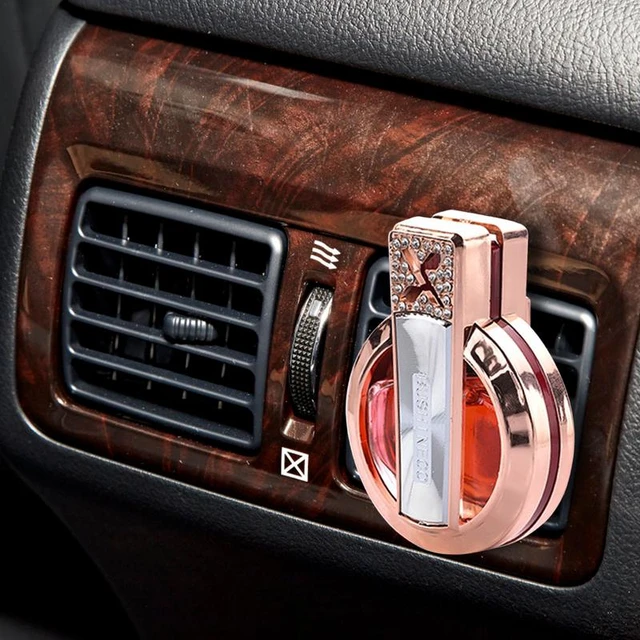 Car Perfume Clip Air Outlet Aromatherapy Empty Glass Bottle Car Air  Conditioning Mount Aroma Diffuser Bottle Auto Interior - AliExpress