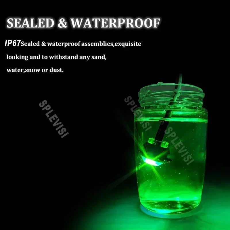 Рисунок 3 - 10x водонепроницаемые зеленые фонари для морской лодки