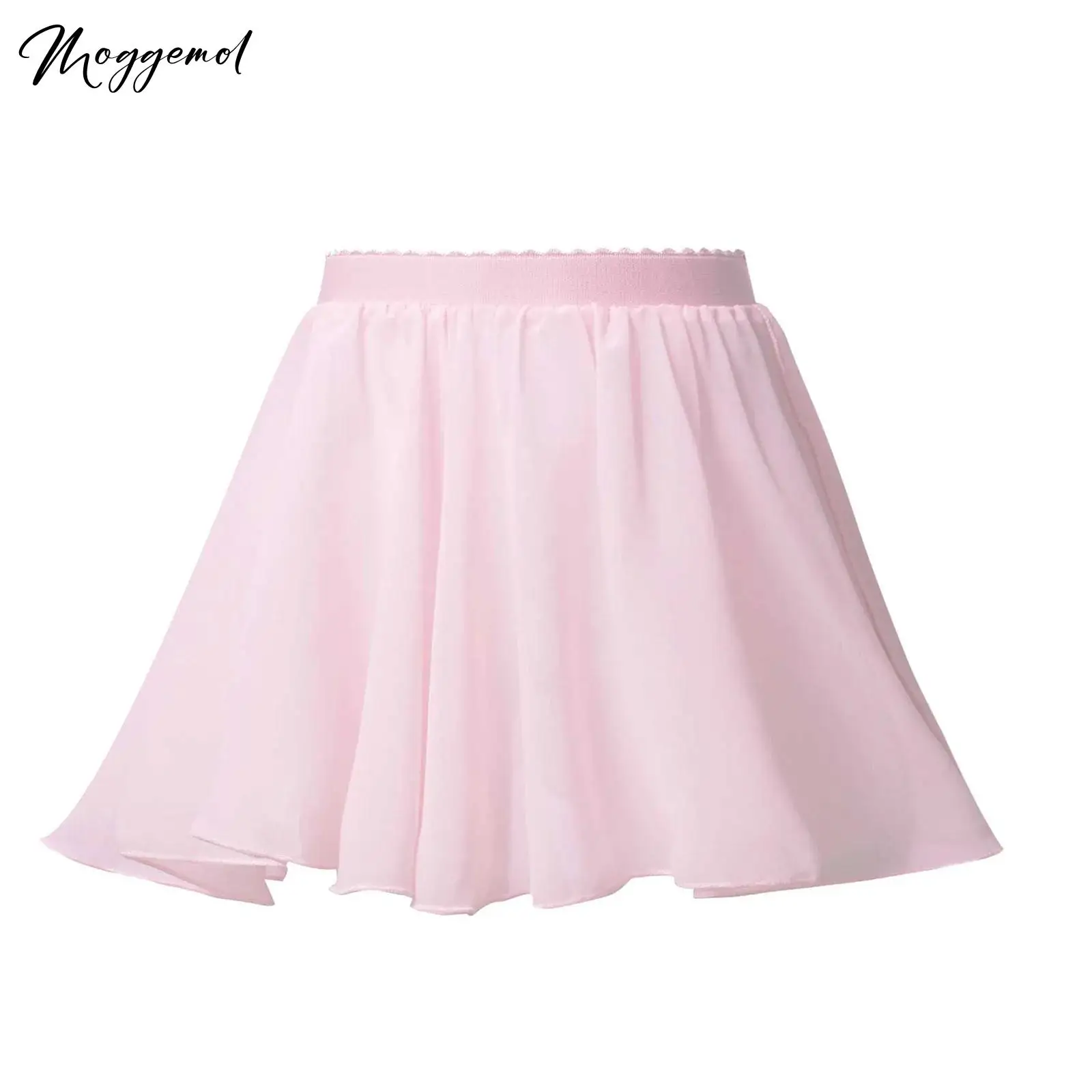 

Kids Ballet Dance Skirt Toddler Girls Chiffon Veil Wrap Skirt Ballerina Dress-up for Performance Costume Tutu Skirt Dancewear