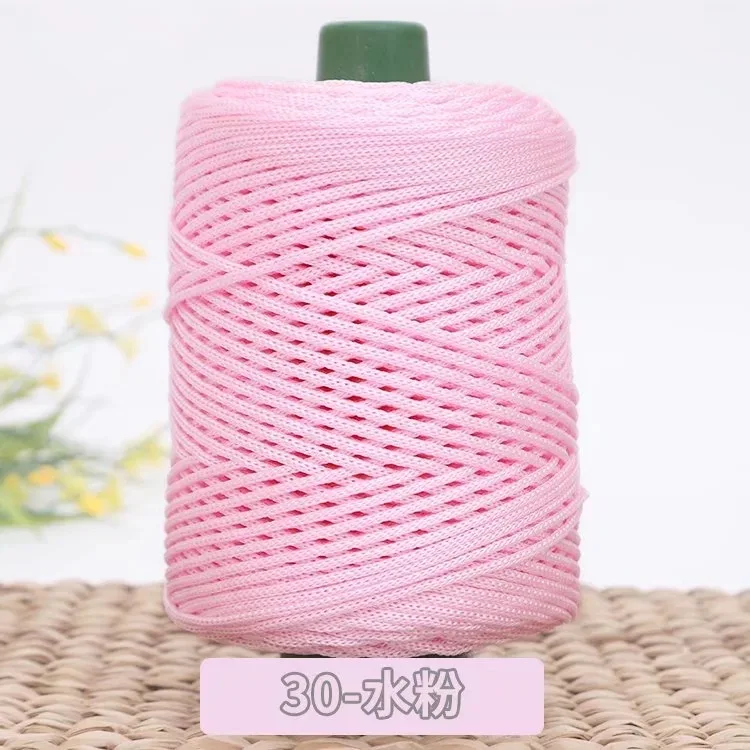 1Pc 230g Hollow Crochet Yarn Ice cool Thread Crocheting Hat Bag Summer Sun Hat Ice Rope DIY Hook line DIY Mat Cushion