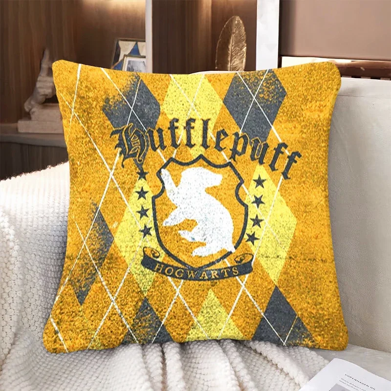

Cushion Cover 45*45 Double Sided Printing Decorative Pillowcases Badger Draco Dormiens Nunquam Titillandus Pillow Cases Cushions