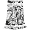 Katsuki Bakugo Fuzzy Blanket My Hero Academia Boku No Hero Academia Customized Throw Blankets for Home Quilt Bedspread 4