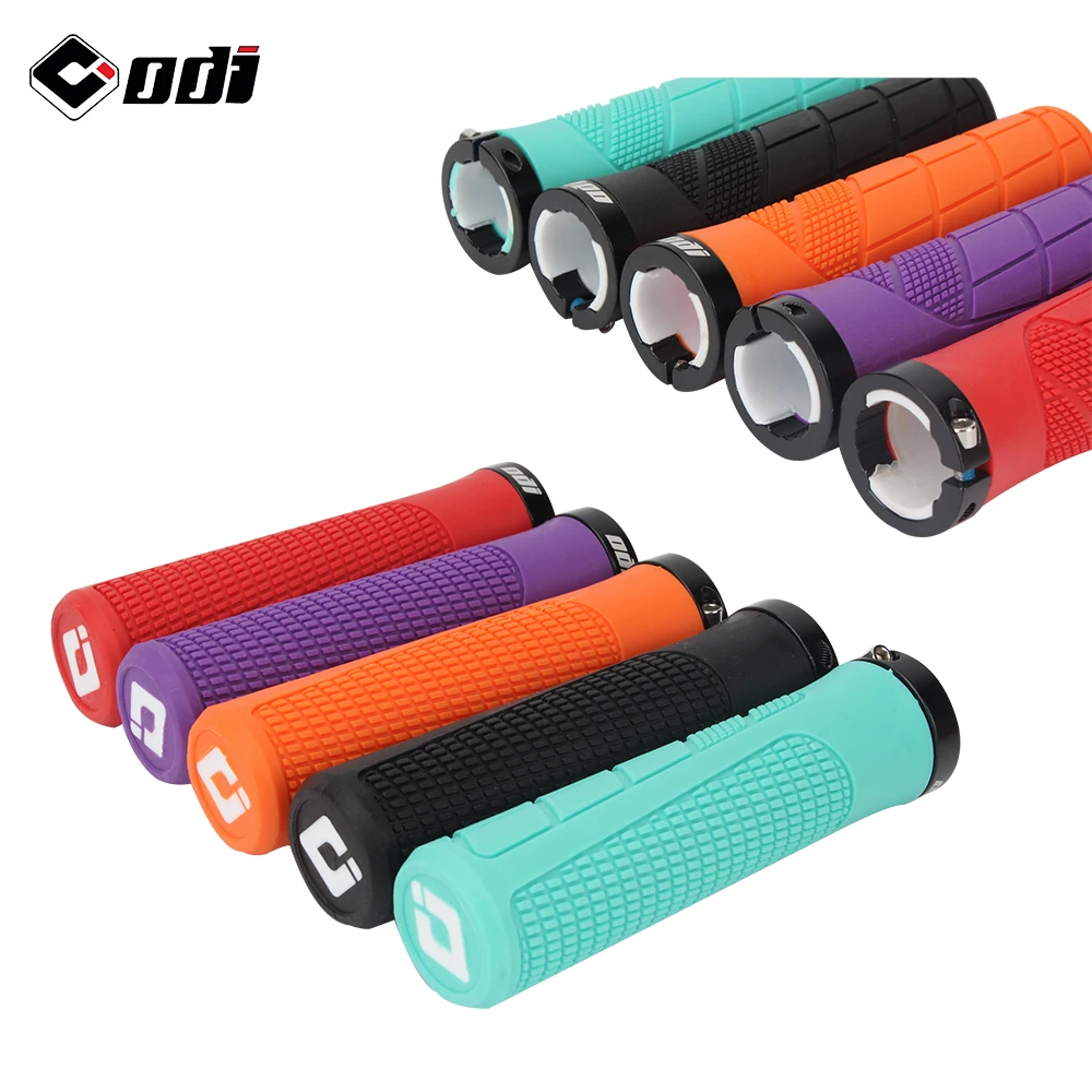 Rubber Lock-On Shockproof Non-Slip Handlebar Grips