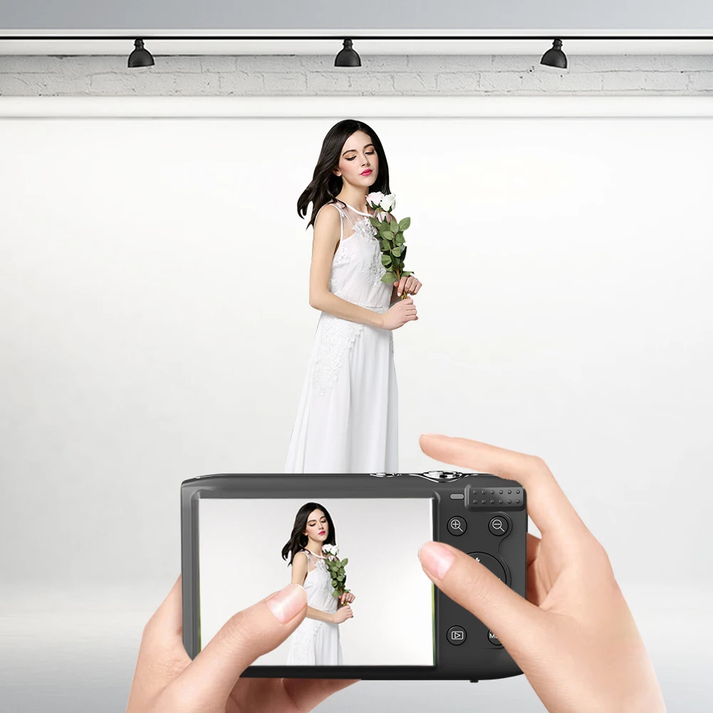 5K 휴대용 디지털 카메라 72MP 16배 줌 2.8인치 LCD 화면 브이로그 여행 카메라 WIFI 빈티지 브이로그 비디오 레코더 (성인용)