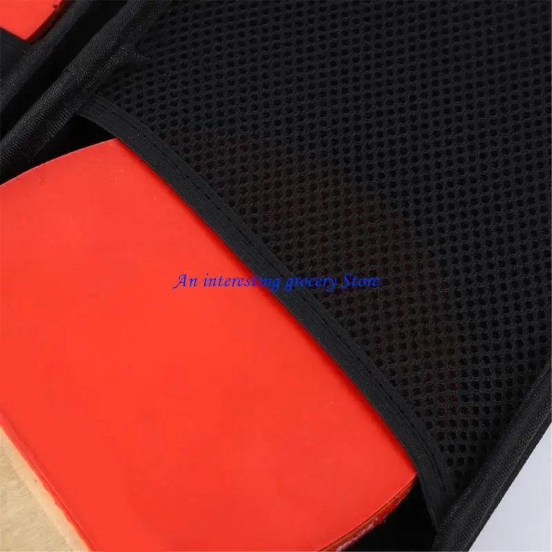 652d Table Tennis Bat Case Pingpong Paddle Case Tisch Tennis Bat Bag Pingpong Paddel Hartes Koffer für Training – Detail 9