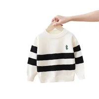 Gestreifter Dino Pullover – Bild 5