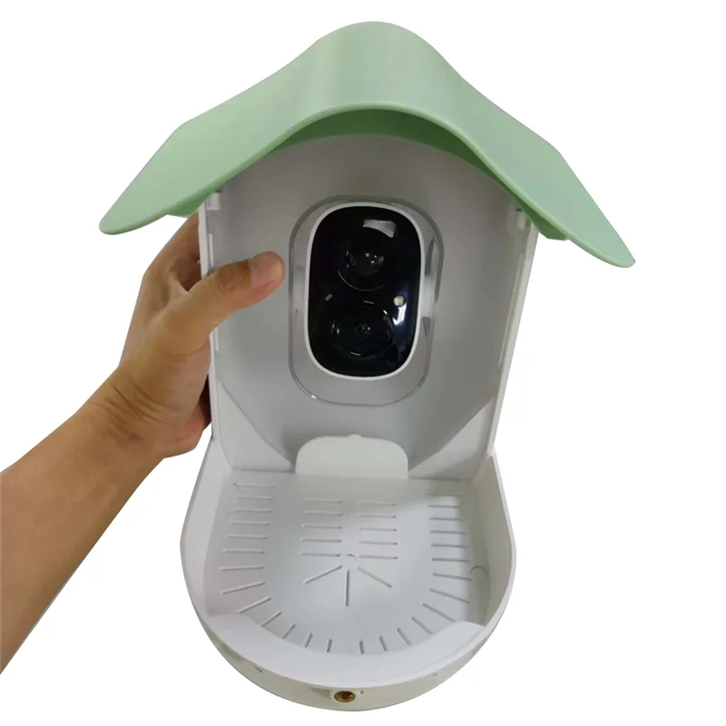 Smart 1080P Bird Feeder With Camera WIFI APP Remote Monitoring AI Bird Camera Wireless 2MP Outdoor Feeder