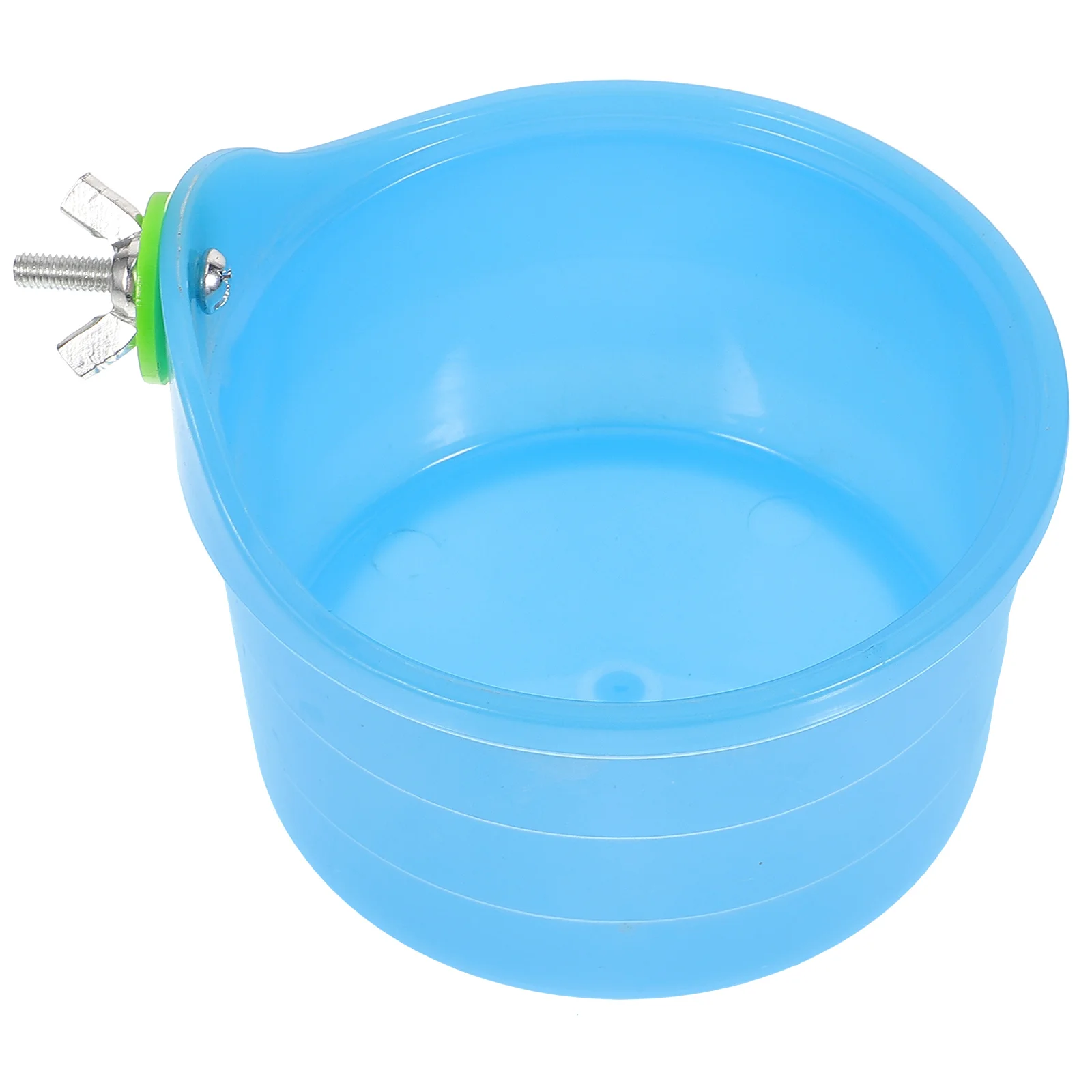 Bird Cage Toy Bath Box Parrot Bathtub 940X940X700CM Hanging Bathing Reusable Practical Sky-blue Bride